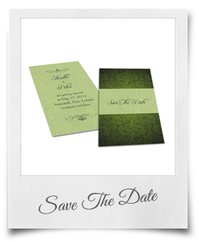 Custom Save The Date